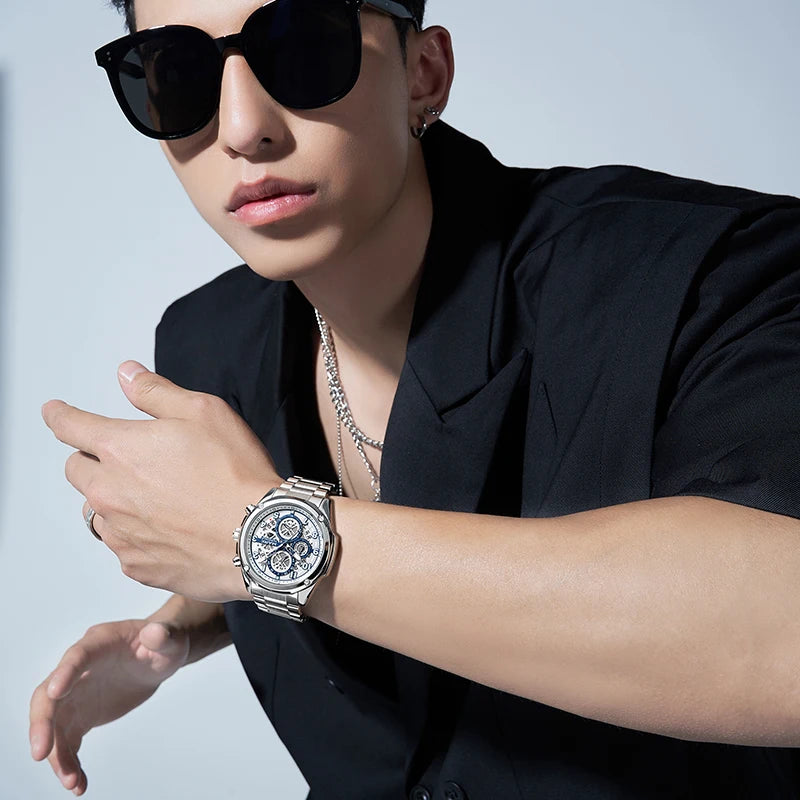 Upgrade your wrist game – Classic Chronograph Watch for Business & Casual Wear