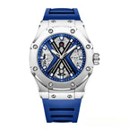 Men’s Minimalist Quartz Watch with Silicone Comfort - Upgrade Your Style Instantly