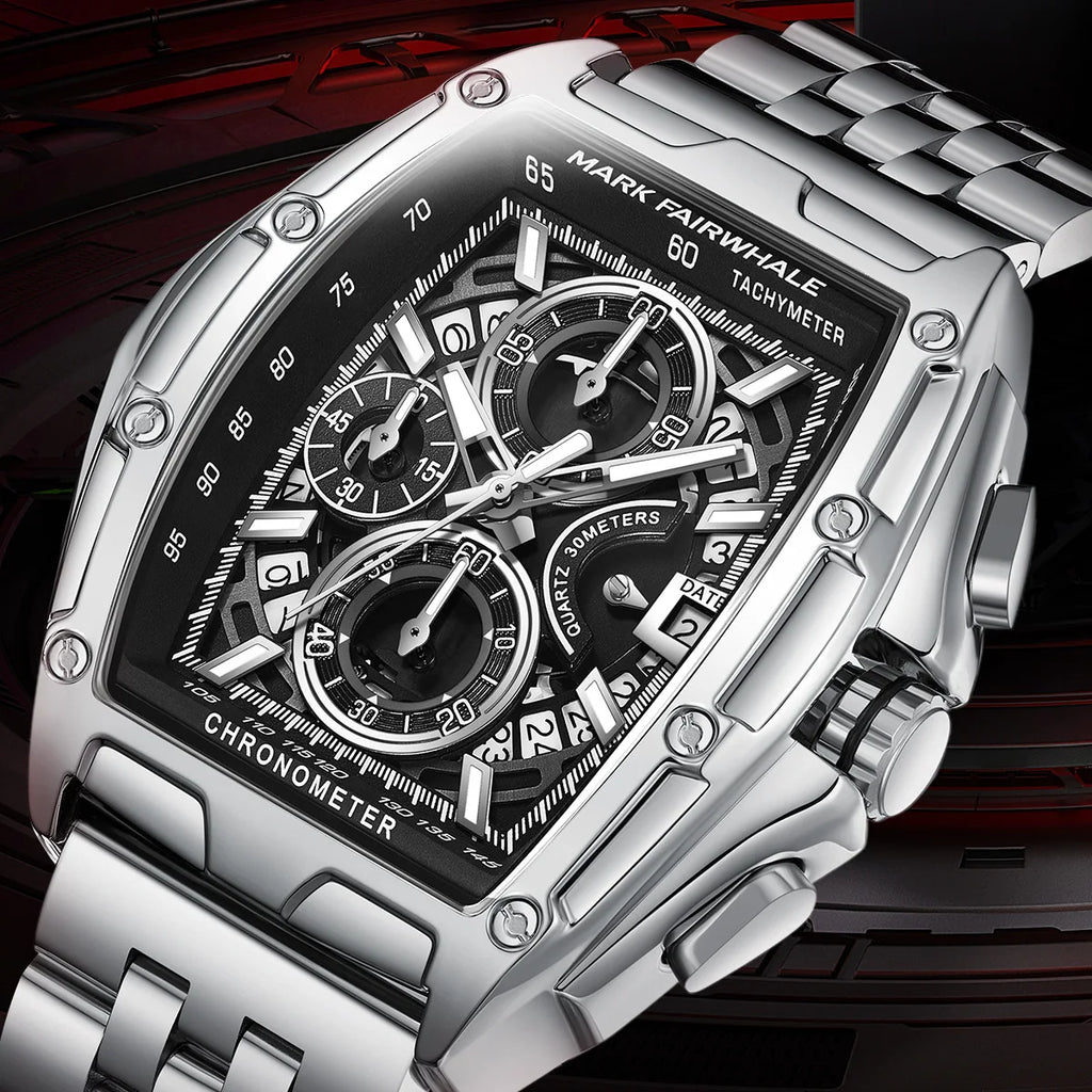 Power, Precision, Style – The Ultimate Waterproof Quartz Watch for Men
