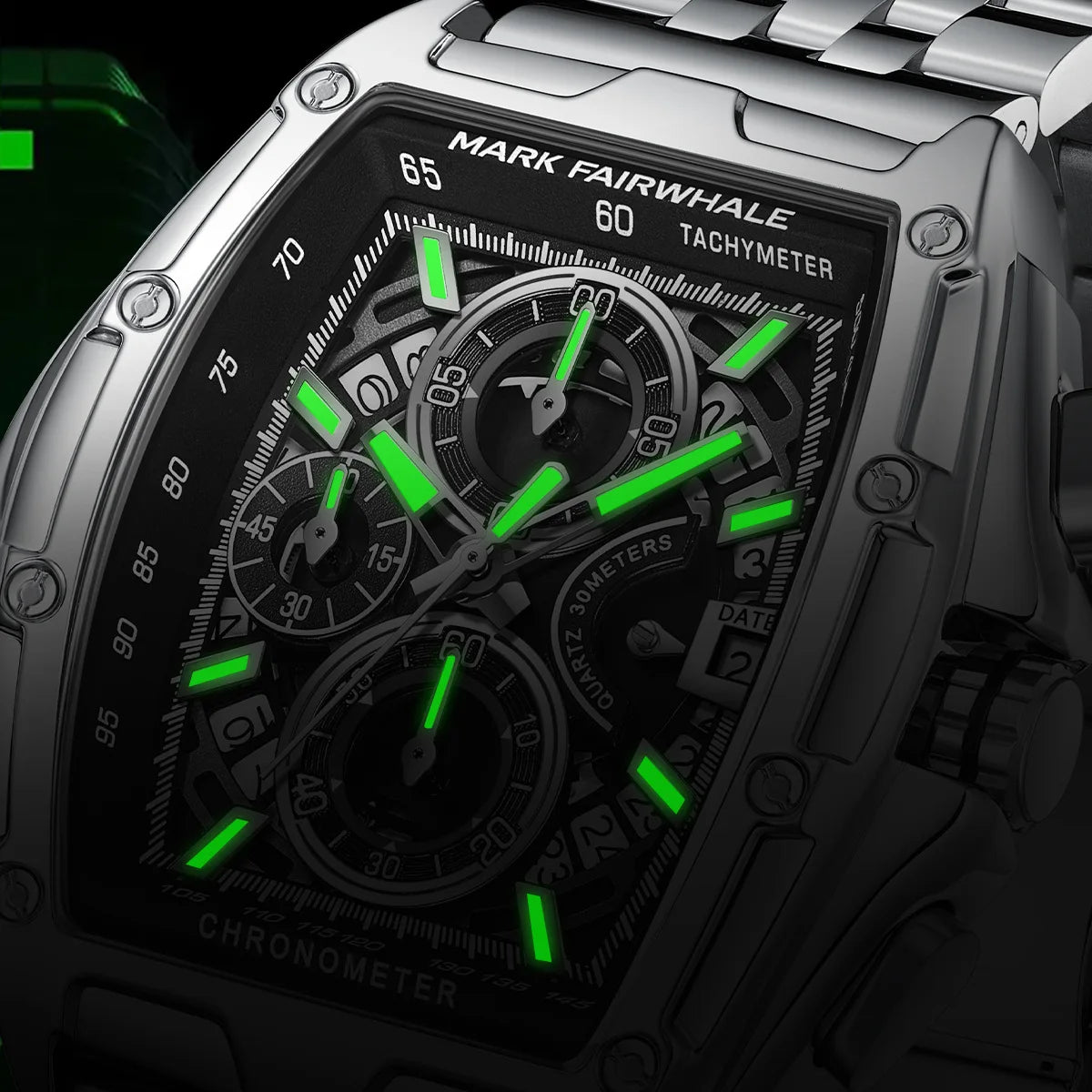 Power, Precision, Style – The Ultimate Waterproof Quartz Watch for Men