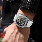Precision You Can See – Automatic Skeleton Watch with Sleek Stainless Steel Finish