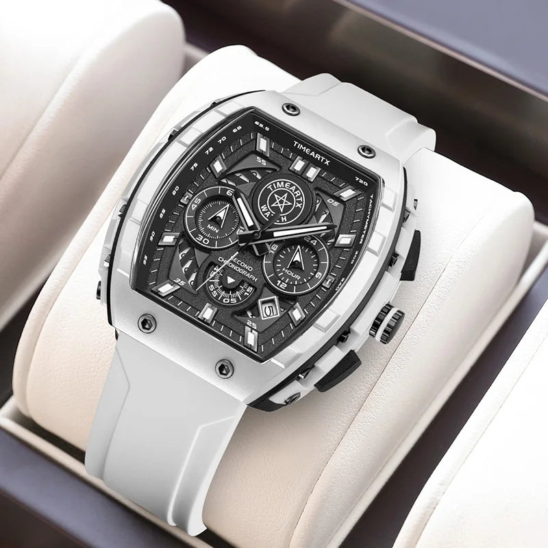 Designed to Be Different – TIMEARTX Stylish Barrel Dial Watch That Grabs Attention