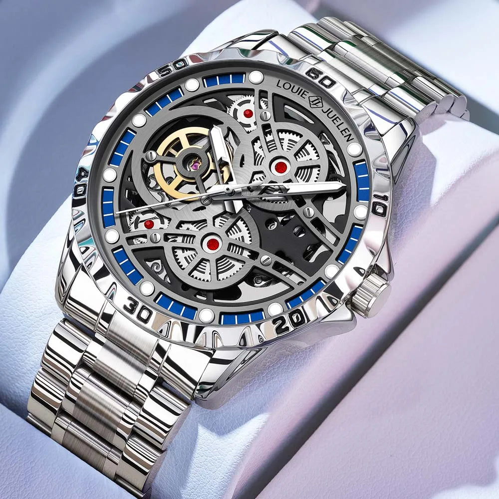 Luxury in Motion – Automatic Skeleton Watch That Powers Itself with Your Movement