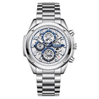 Upgrade your wrist game – Classic Chronograph Watch for Business & Casual Wear