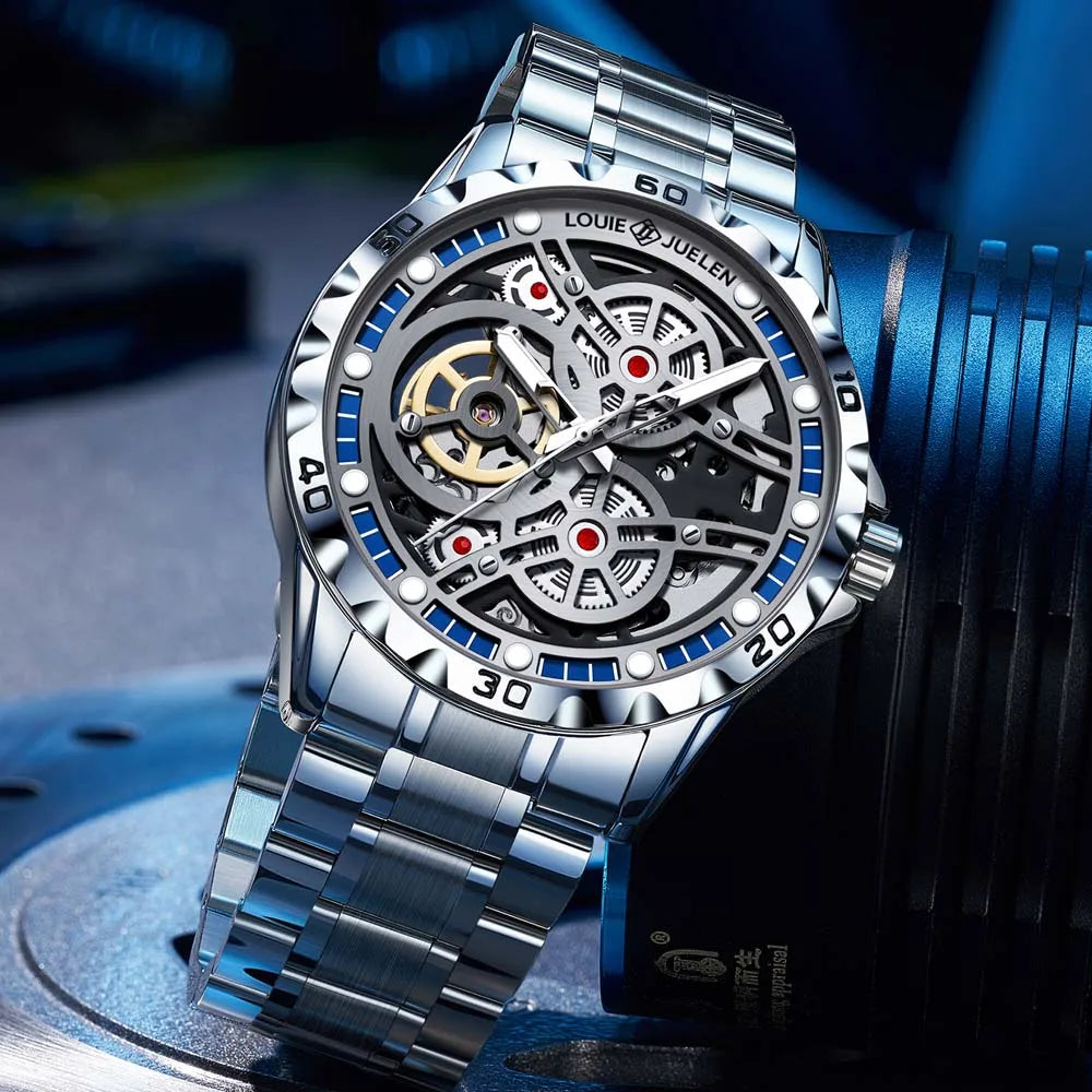 Luxury in Motion – Automatic Skeleton Watch That Powers Itself with Your Movement