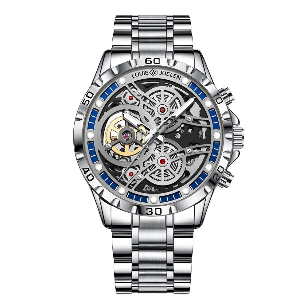 Luxury in Motion – Automatic Skeleton Watch That Powers Itself with Your Movement